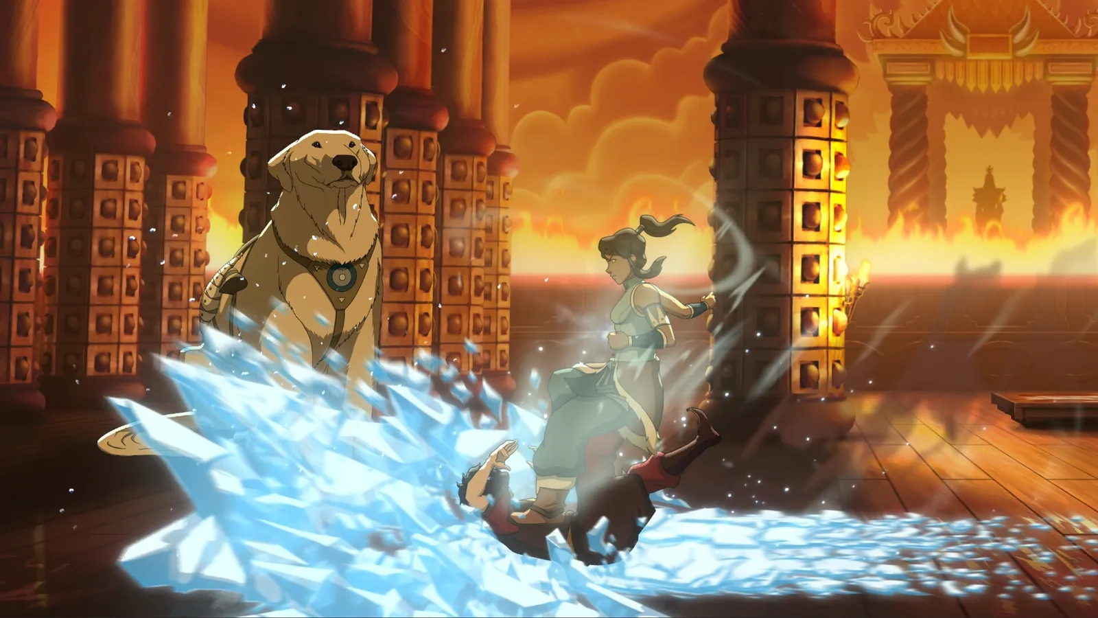 Avatar Legends combo route — mid-screen string connecting