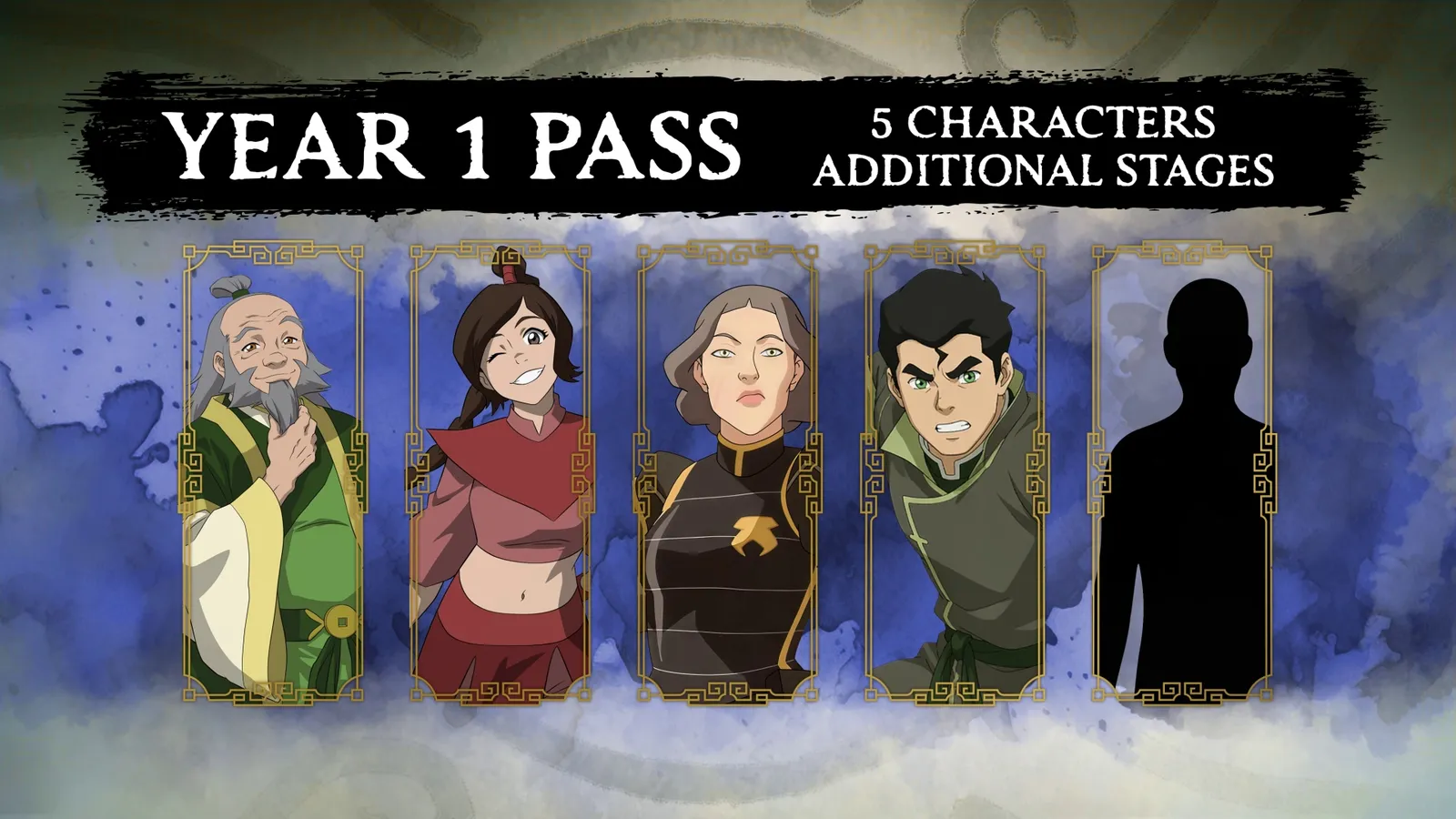 Avatar Legends: The Fighting Game DLC promotional art.
