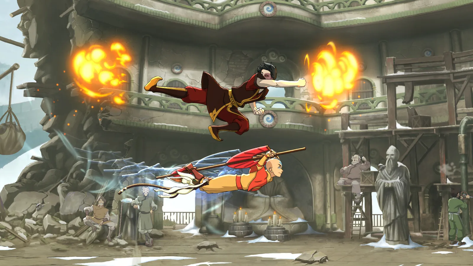 Avatar Legends DLC announcement artwork — the Year 1 Pass and Tagah were revealed at launch week.