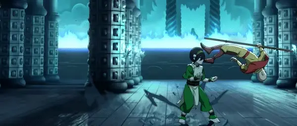 Avatar Legends: The Fighting Game — combat screenshot from the launch build.