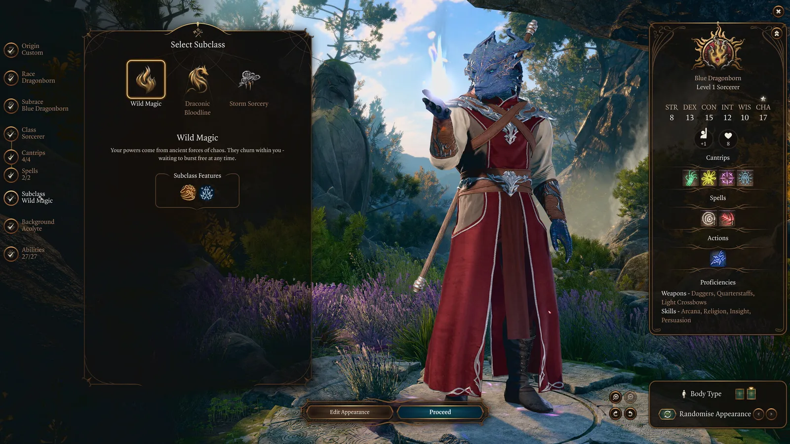 Baldur's Gate 3 official gameplay screenshot (Steam store page)