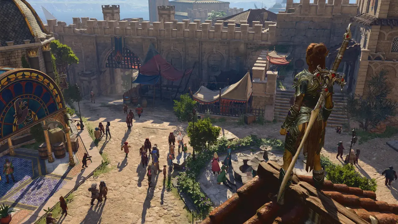 Baldur's Gate 3 gameplay screenshot (official Steam store page)