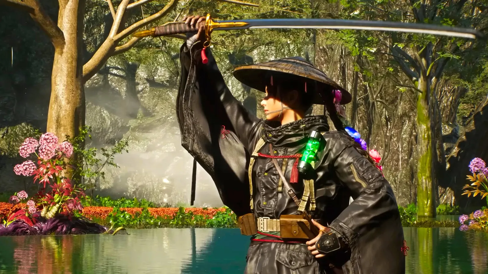 Emma's gameplay and moddable cosmetics in Beast of Reincarnation.