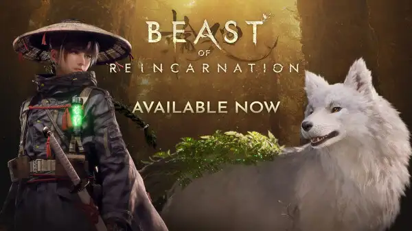 Beast of Reincarnation story cutscene art.