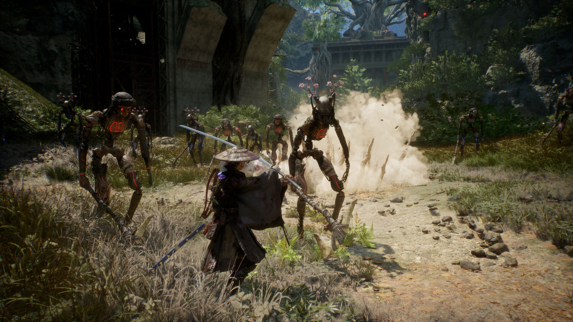 Beast of Reincarnation gameplay — exploring the blighted world.