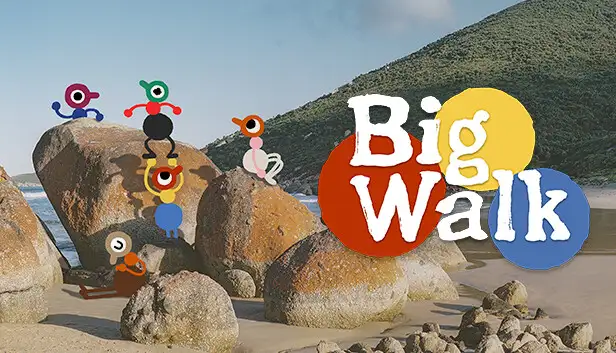 Big Walk's four player characters in the official key art.