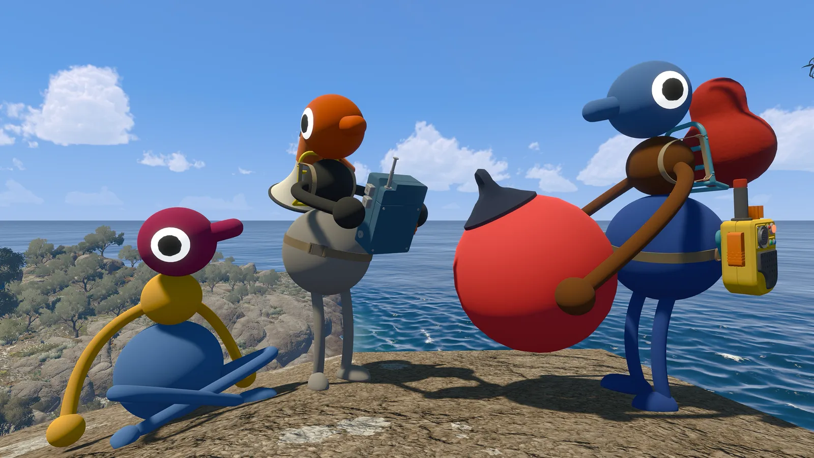 Big Walk official screenshot — island scenery.