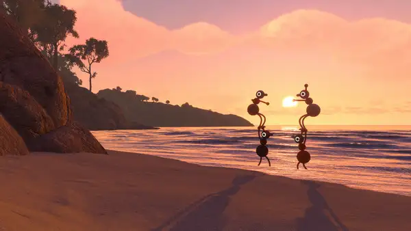 Exploring the island — achievements come from natural progression rather than grinding.