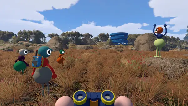 Exploring the open world — tools are how you stay connected at range.
