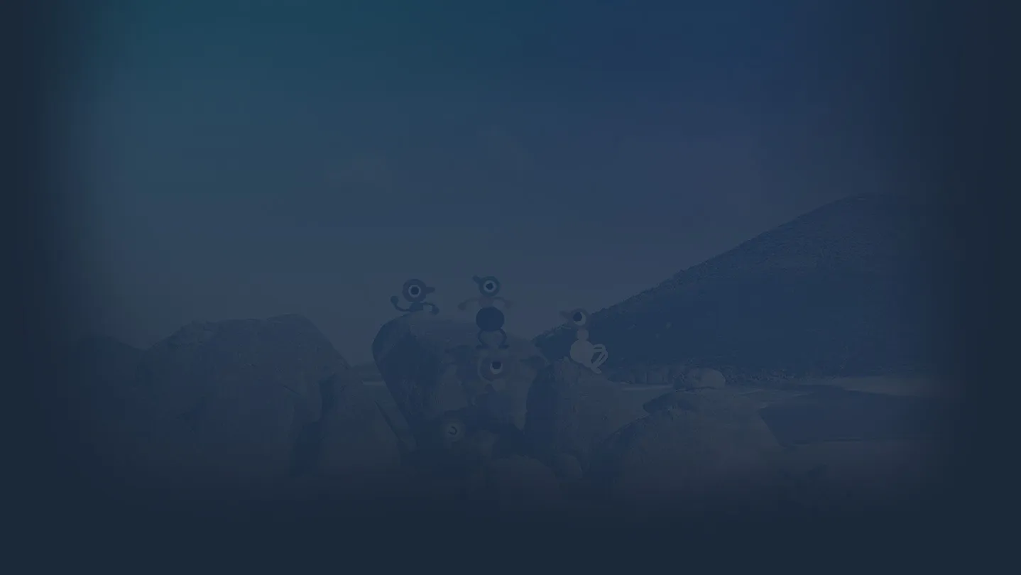 Big Walk official store background art.