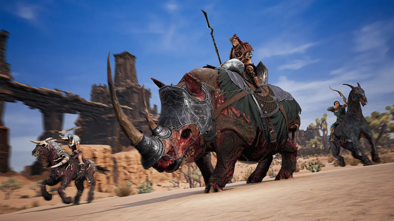 Official Conan Exiles Enhanced screenshot from the Steam store page — gameplay shown in the current build.