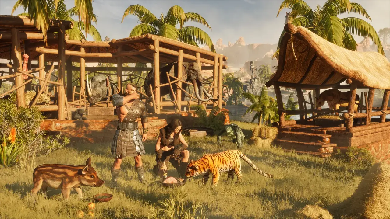 Official Conan Exiles Enhanced screenshot from the Steam store page — gameplay shown in the current build.