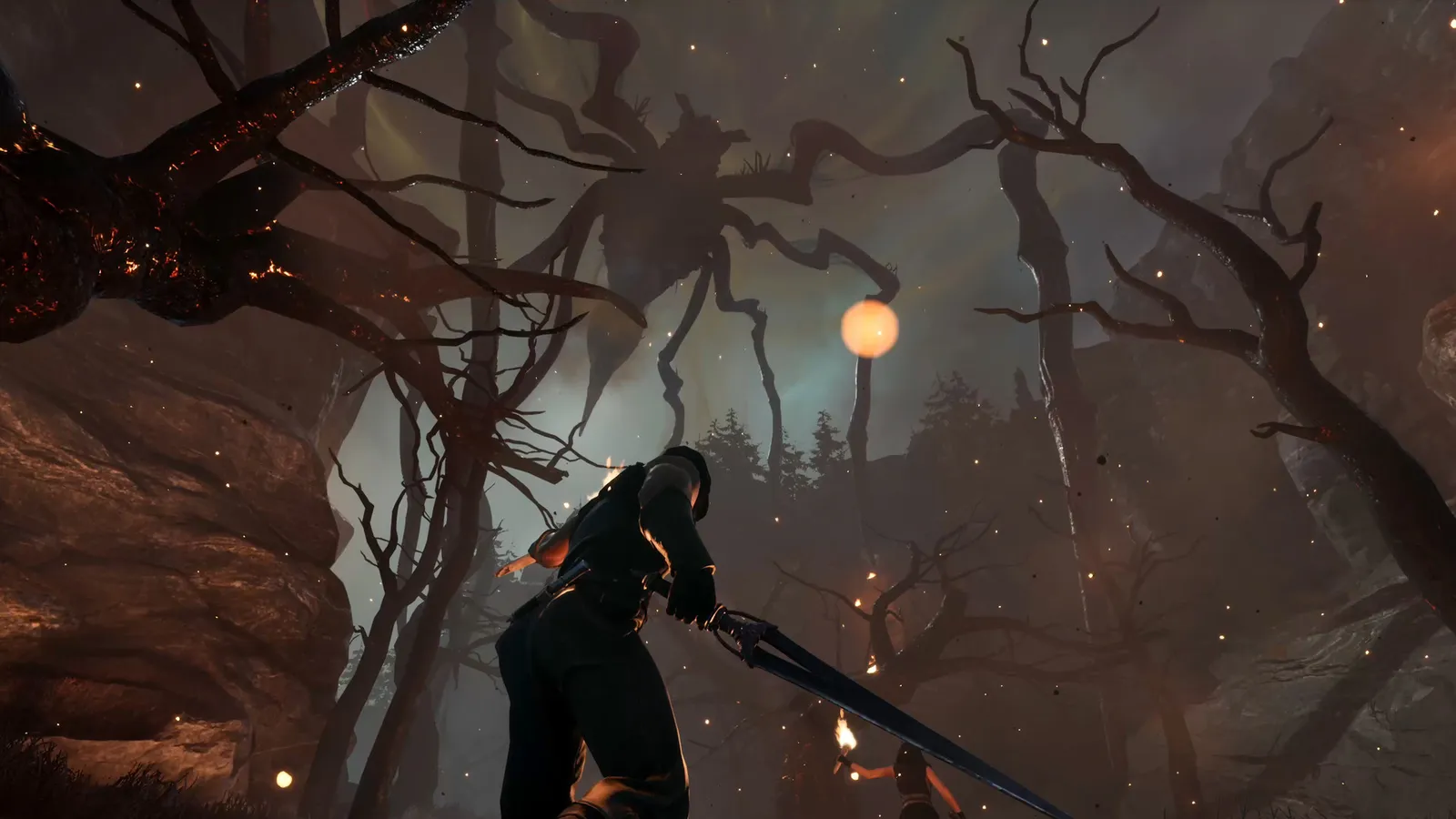 Official Conan Exiles Enhanced screenshot from the Steam store page — crafting and forging in the Exiled Lands.