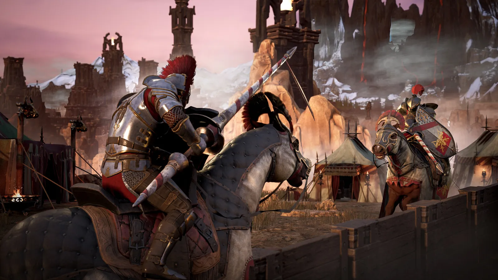 Conan Exiles Enhanced official Steam store screenshot — the multiplayer game these crossplay rules apply to.