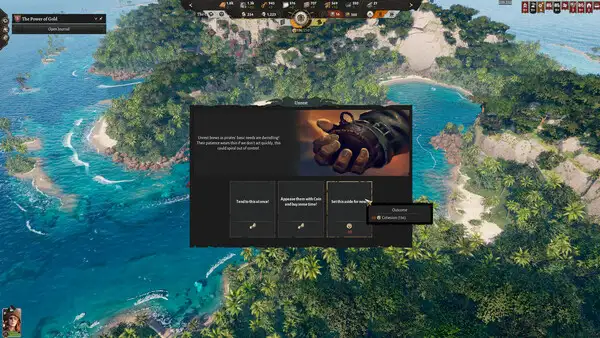 Corsair Cove — Drifters working the settlement