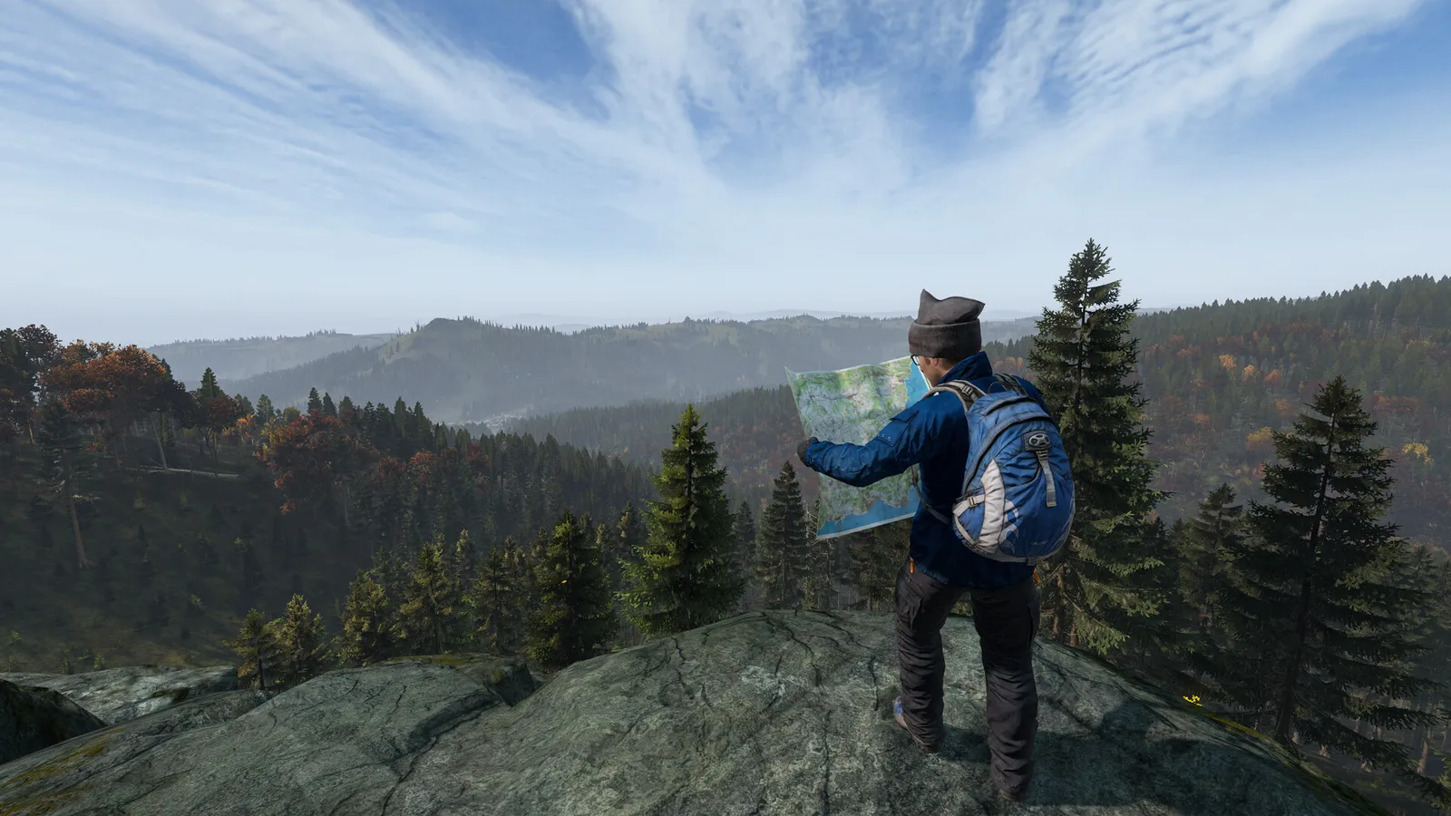 DayZ official gameplay screenshot showing modded-style gameplay
