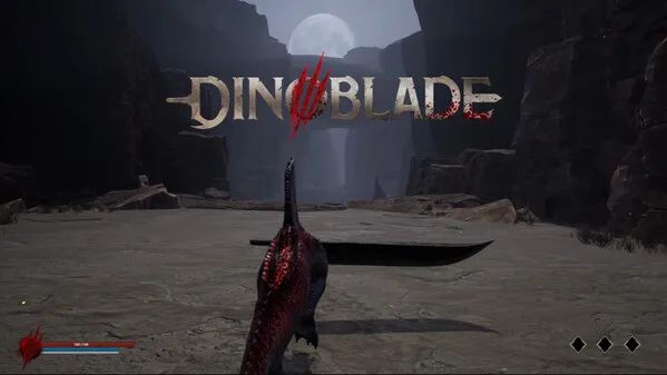 Dinoblade original trailer frame — the Spinosaurus that started it all
