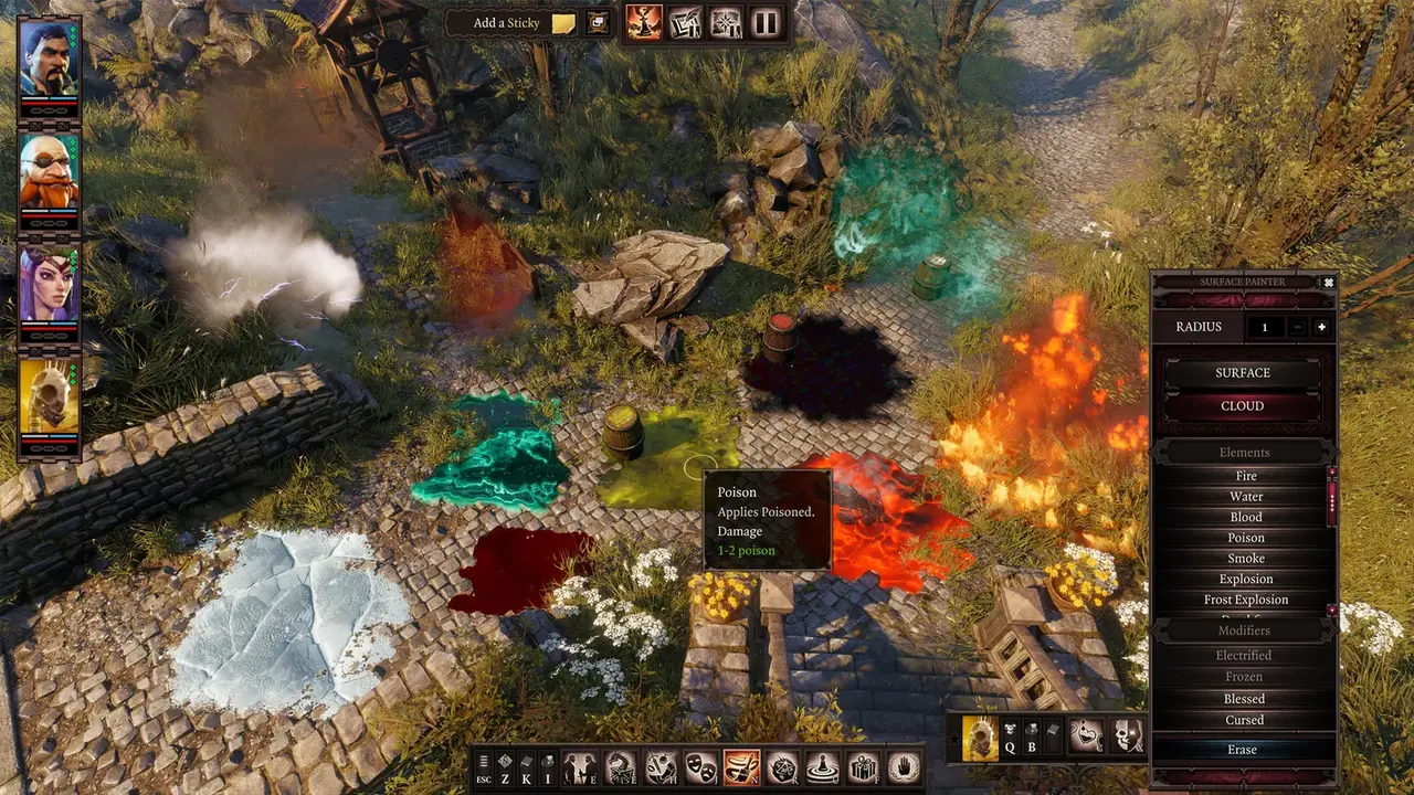 Divinity Original Sin 2 multiplayer party screenshot