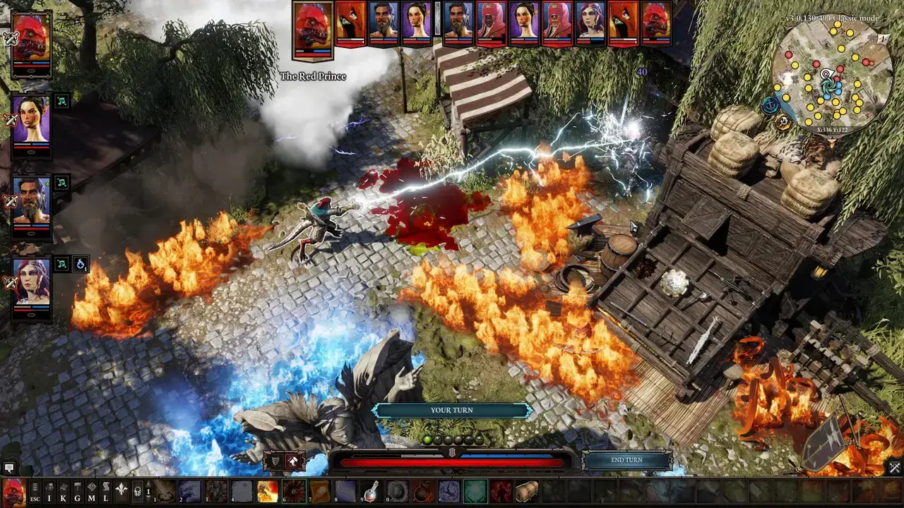 Divinity Original Sin 2 turn-based tactical battle screenshot