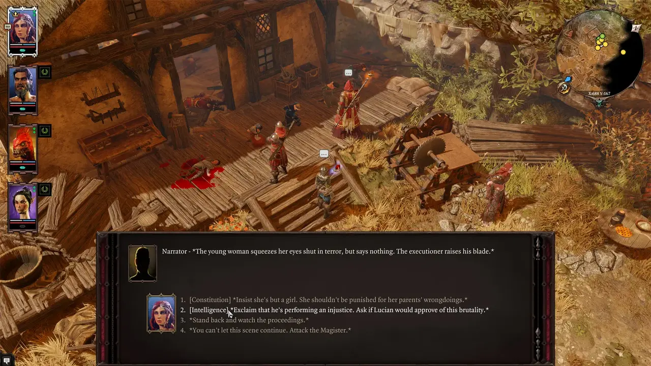 Divinity Original Sin 2 party exploring Rivellon