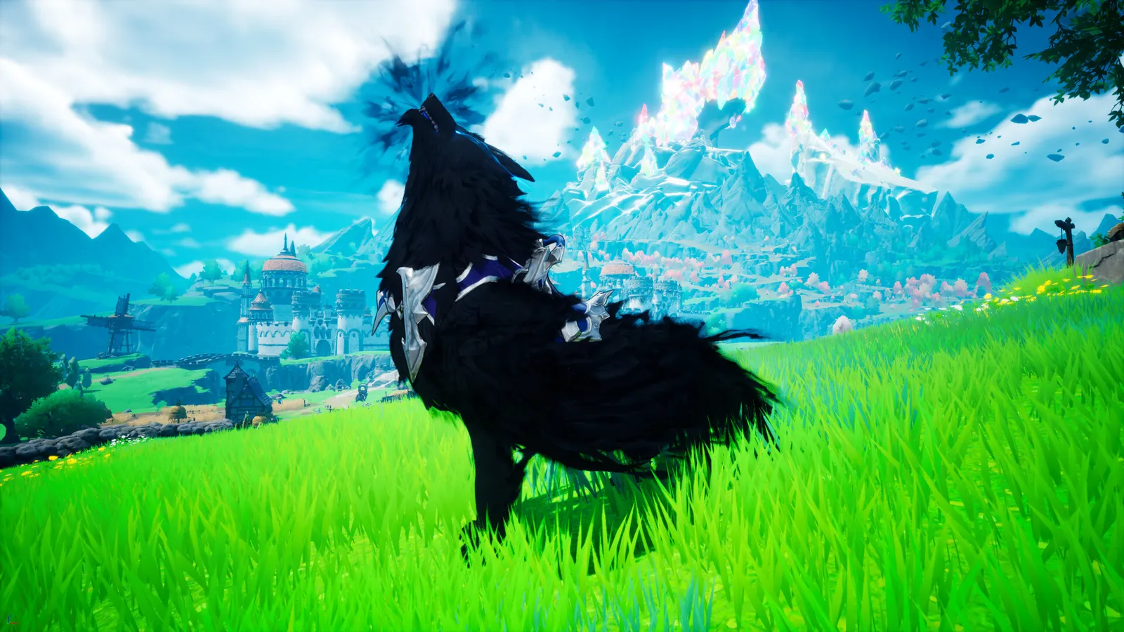 The Abyssal Direwolf familiar in DragonSword: Awakening.