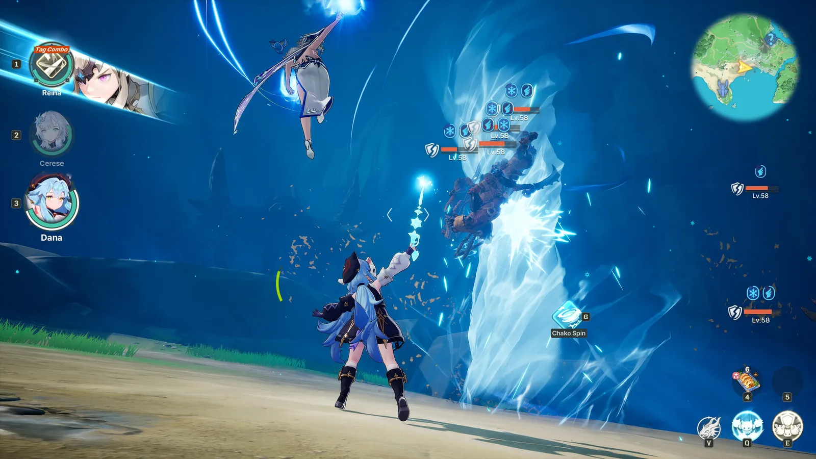 Official DragonSword: Awakening gameplay screenshot.