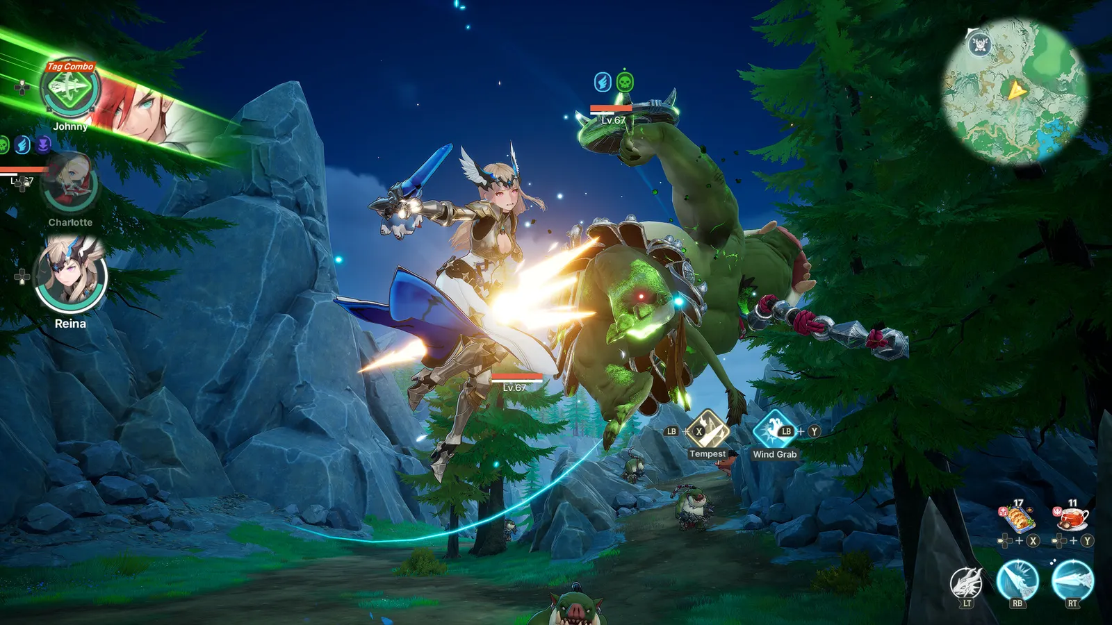 Official DragonSword: Awakening gameplay screenshot.