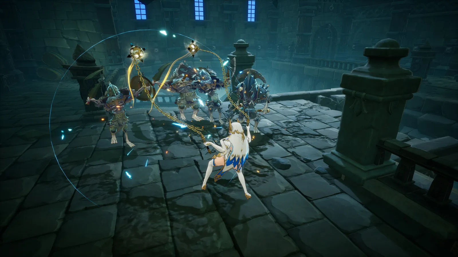 Official DragonSword: Awakening gameplay screenshot.