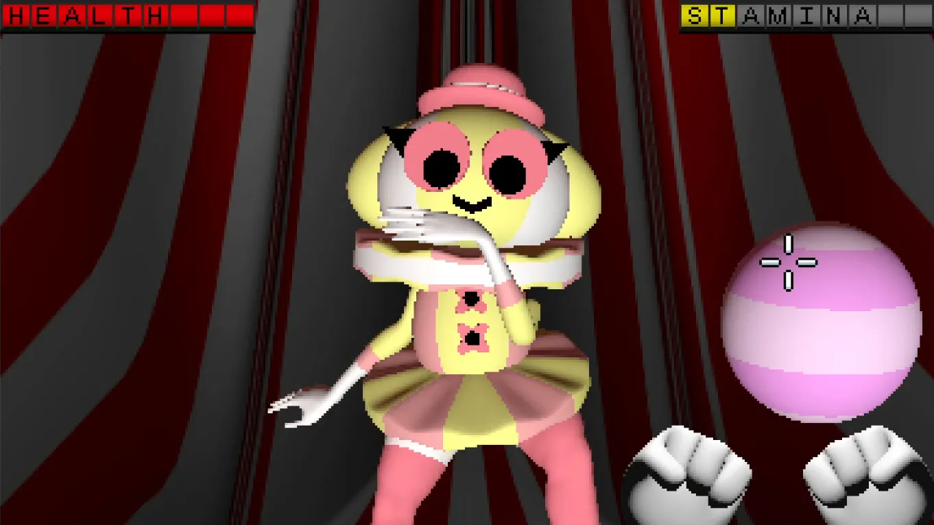 Endacopia official gameplay screenshot — reading a room's interface literally, exactly the kind of moment the hint ladder is designed to unstick.
