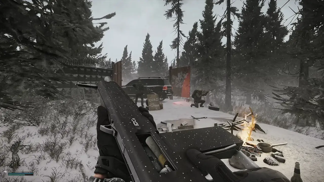Escape from Tarkov official gameplay screenshot in daylight