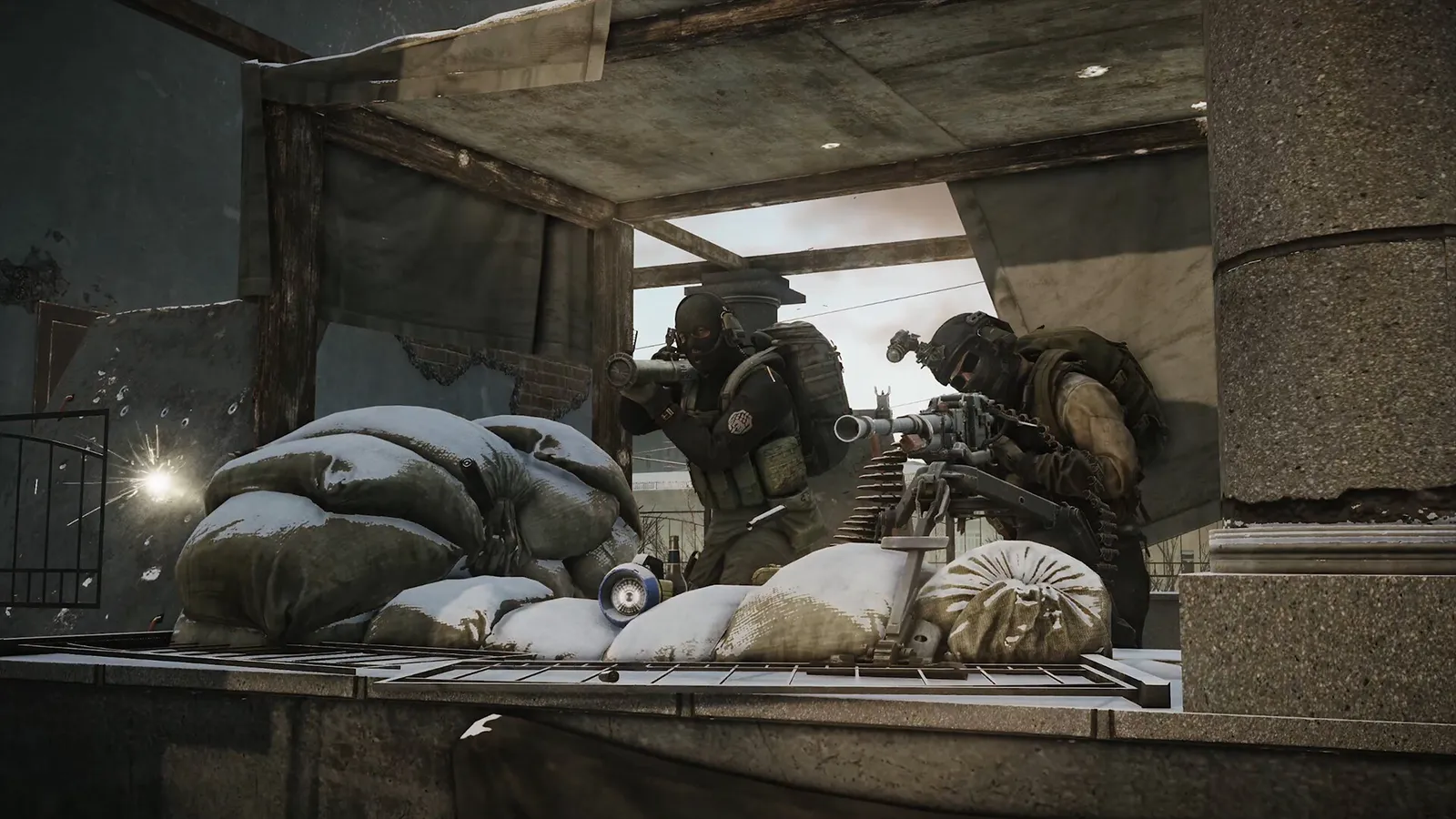 Escape from Tarkov official gameplay screenshot of open terrain