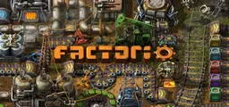 Factorio header art — the factory the cheat console lets you shortcut