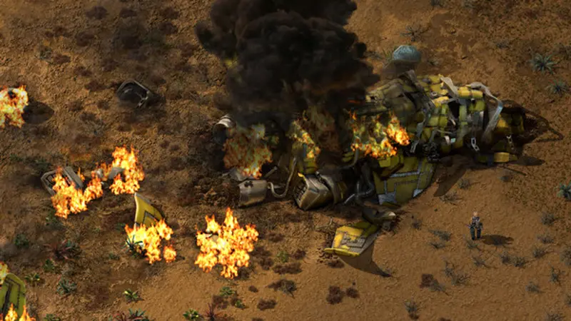 Factorio factory gameplay