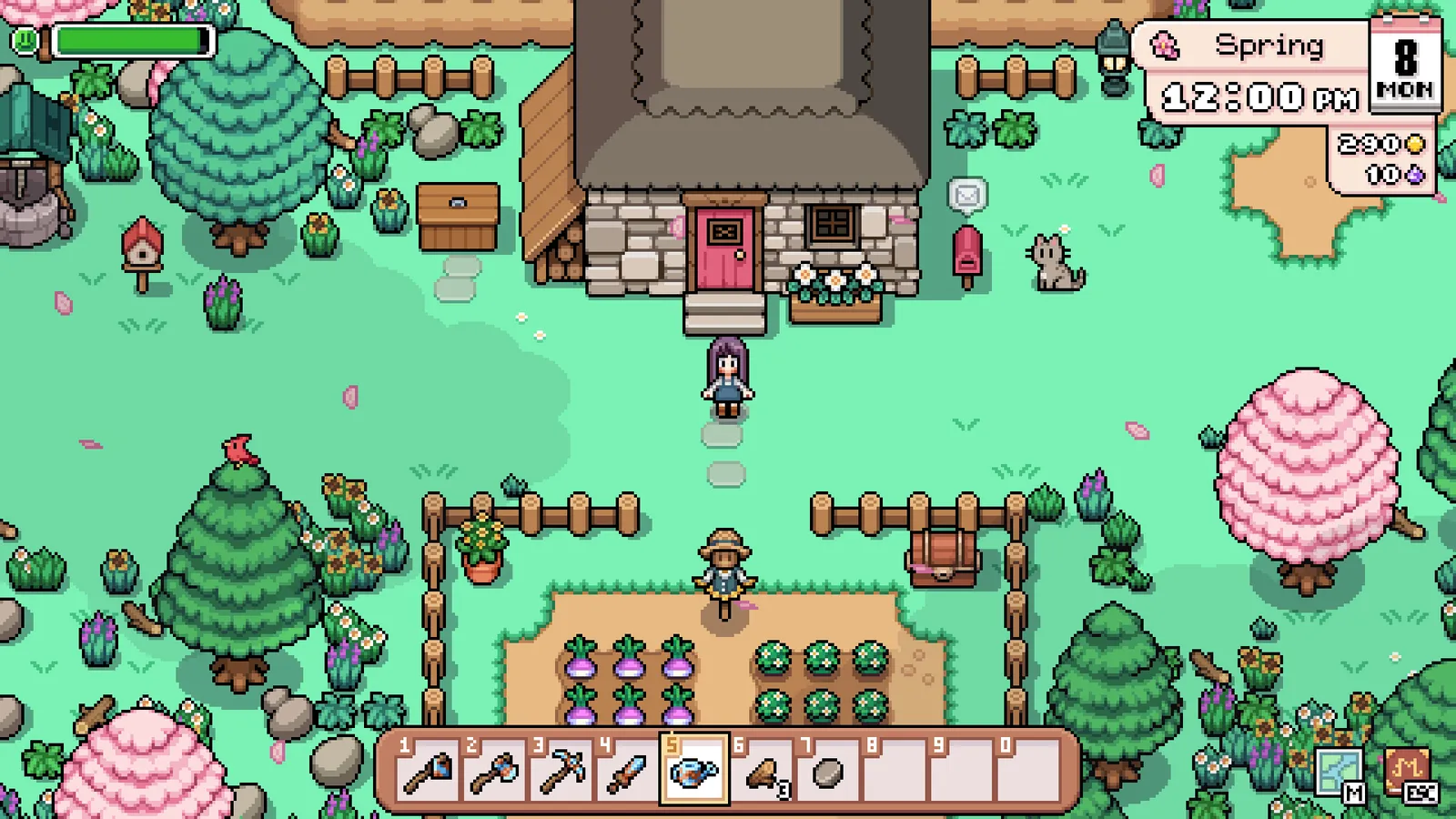 Fields of Mistria gameplay screenshot