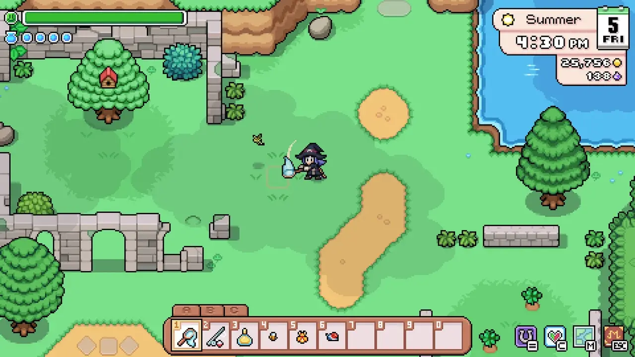 Fields of Mistria gameplay screenshot