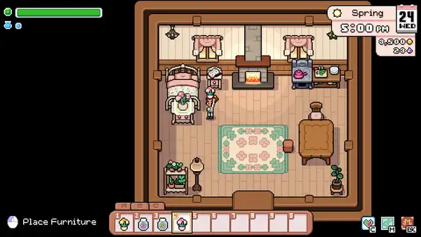 Fields of Mistria gameplay screenshot