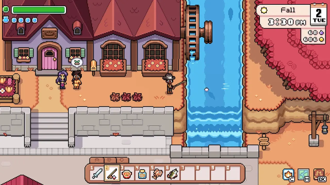 Fields of Mistria gameplay screenshot
