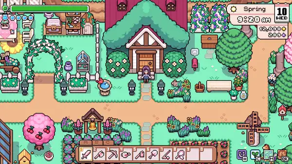 Fields of Mistria gameplay screenshot