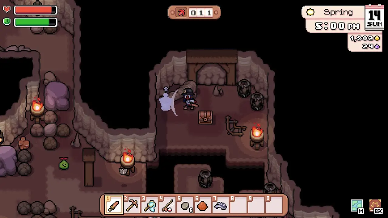 Fields of Mistria gameplay screenshot