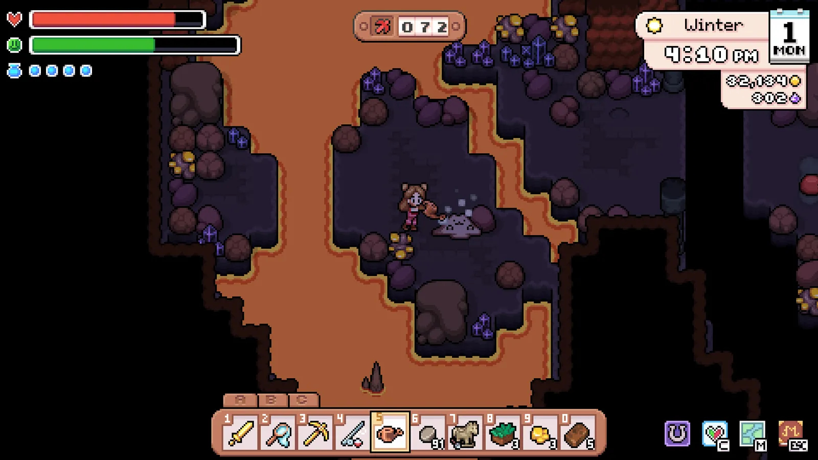Fields of Mistria gameplay screenshot