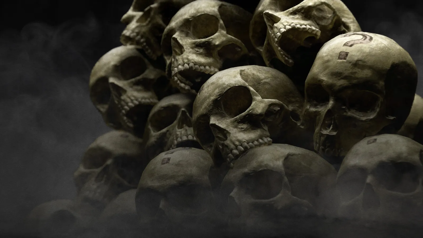 Pile of collectible skulls from the official Skulls & Campaign Remix blog