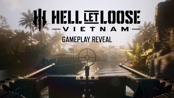Hell Let Loose: Vietnam — gameplay trailer frame showing infantry in the field.