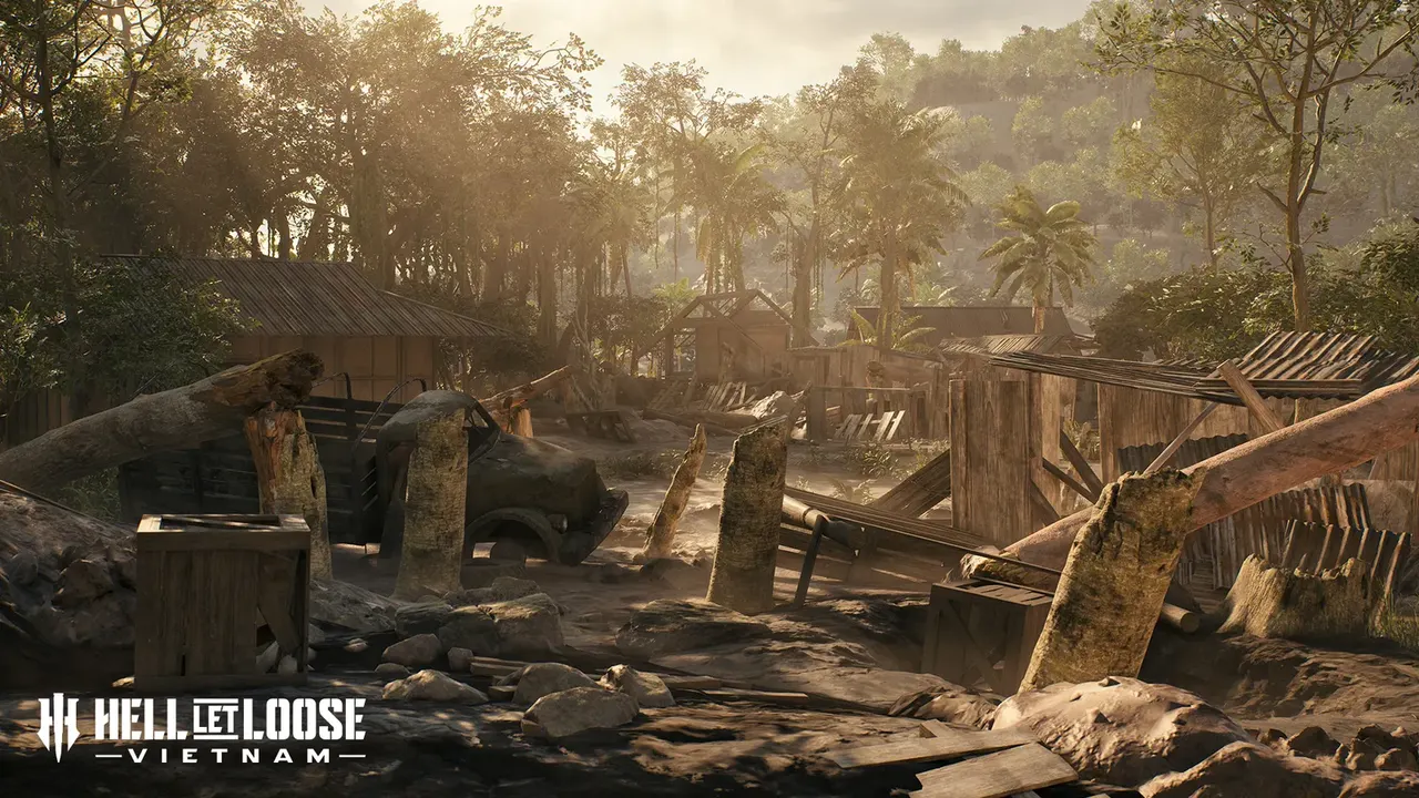 Official Hell Let Loose: Vietnam screenshot from the developer Launch Maps blog.