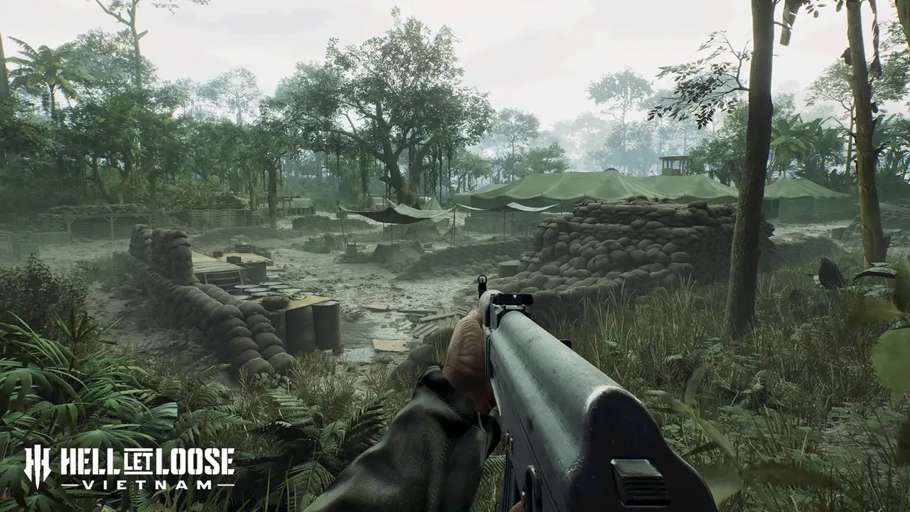 Official Hell Let Loose: Vietnam screenshot from the developer Launch Maps blog.