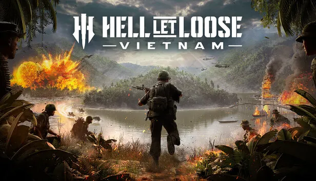 Hell Let Loose: Vietnam official key art capsule.
