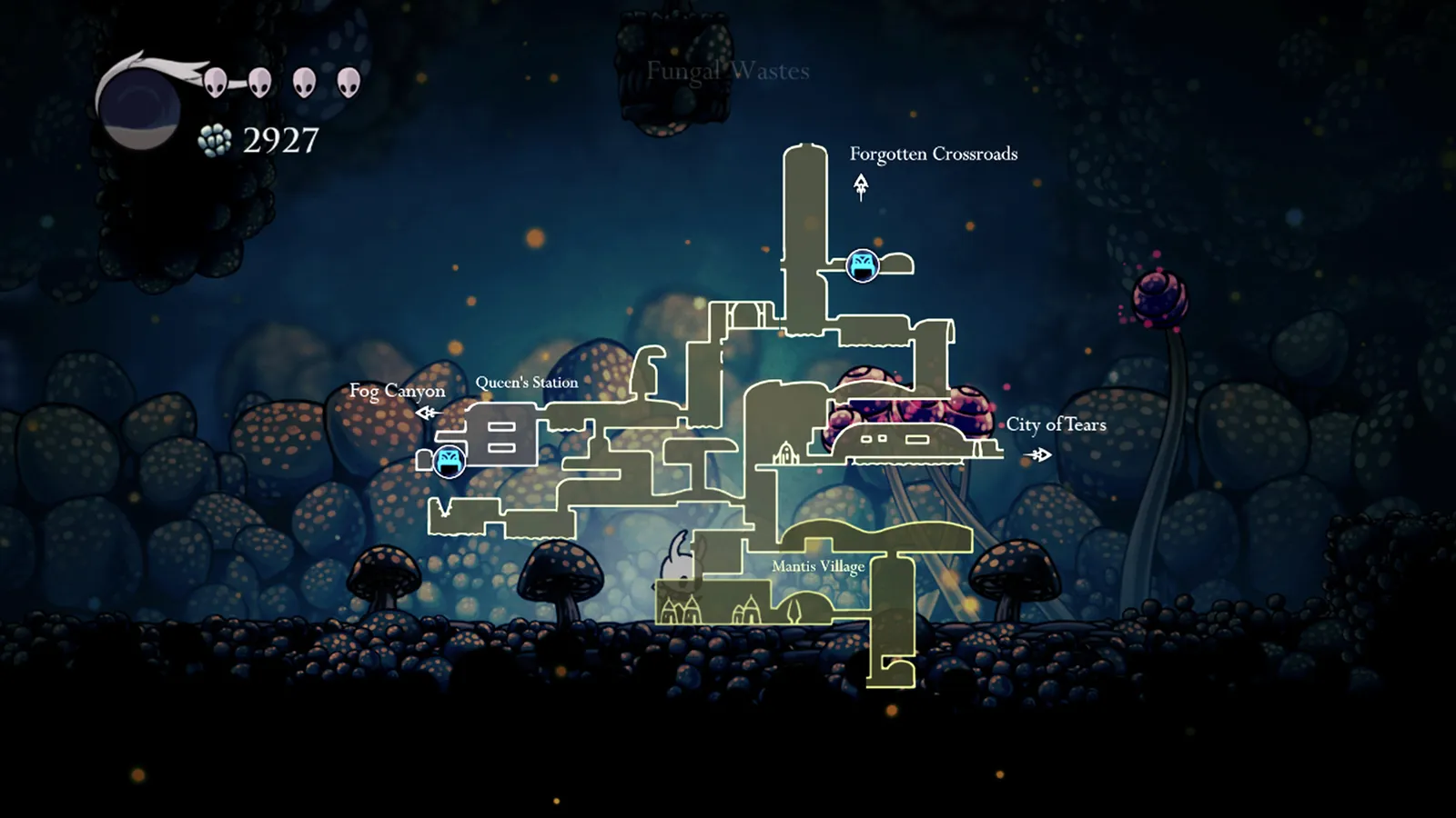 Hollow Knight: Silksong 官方截图——Hornet 场景