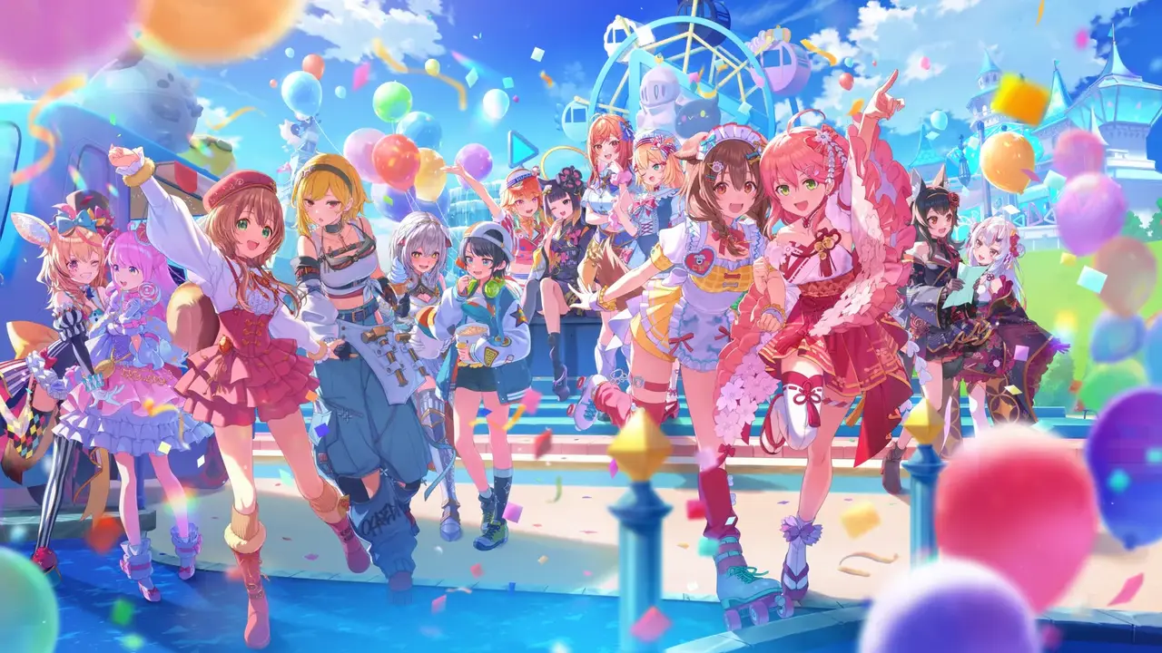 hololive Dreams key art.
