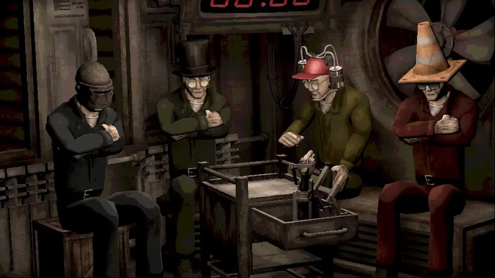 Machine Party — Chisel Gauntlet, a memory round.
