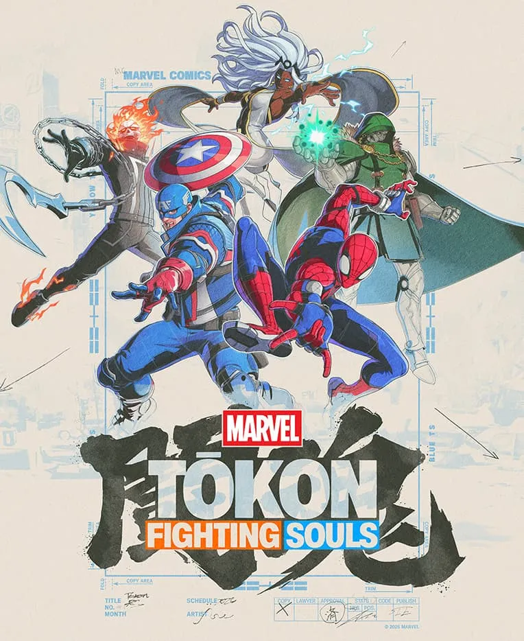 Official key art for MARVEL Tōkon