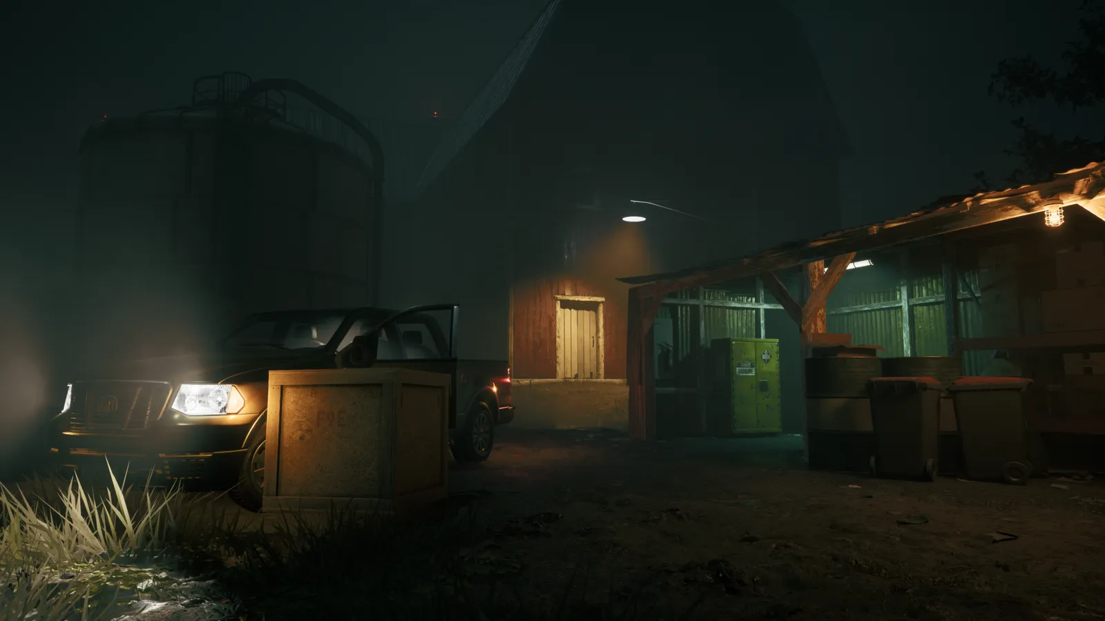 The Night of the Living Dead farmstead — one of the three Survival maps added in Armageddon 1.0.